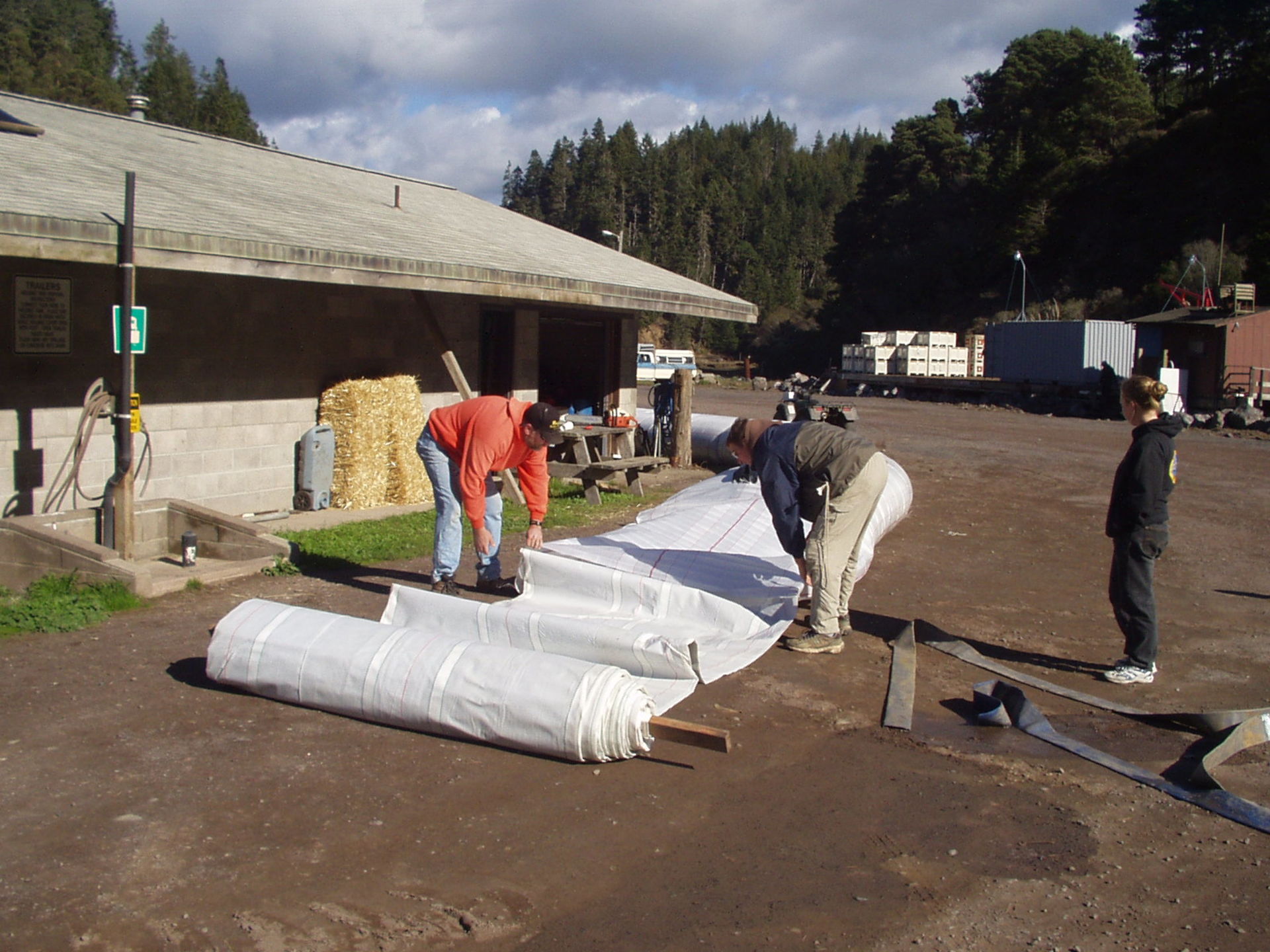 Albion River Campground Flood Control