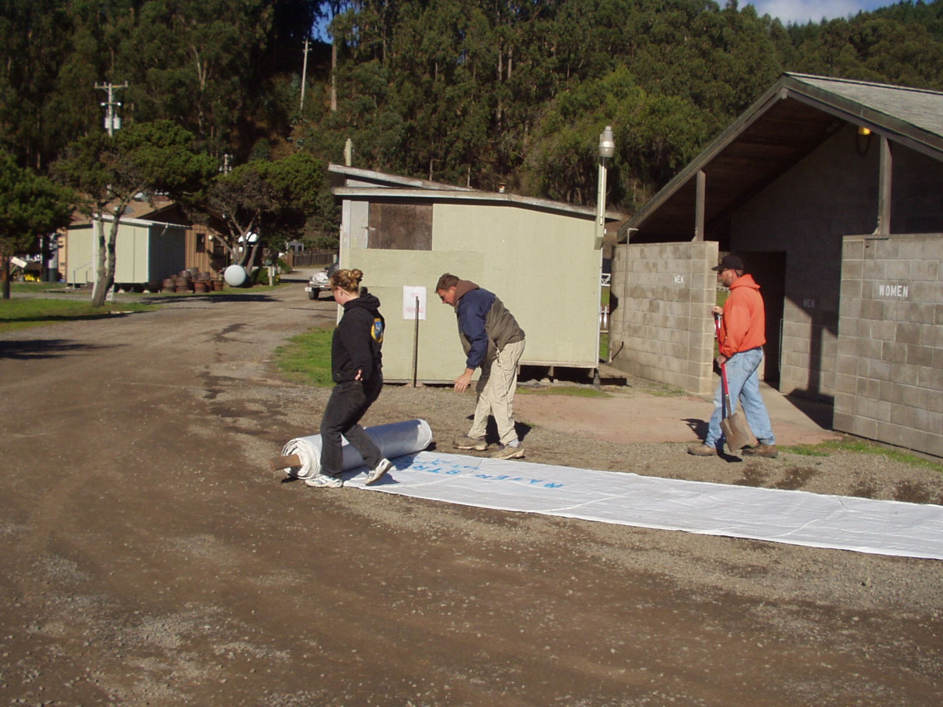 Albion River Campground Flood Control