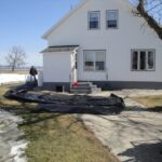 Residential Flood Control, Campbell MN 2011