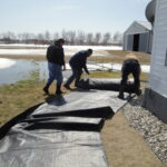 Residential Flood Control, Campbell MN 2011