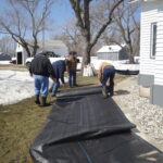 Residential Flood Control, Campbell MN 2011