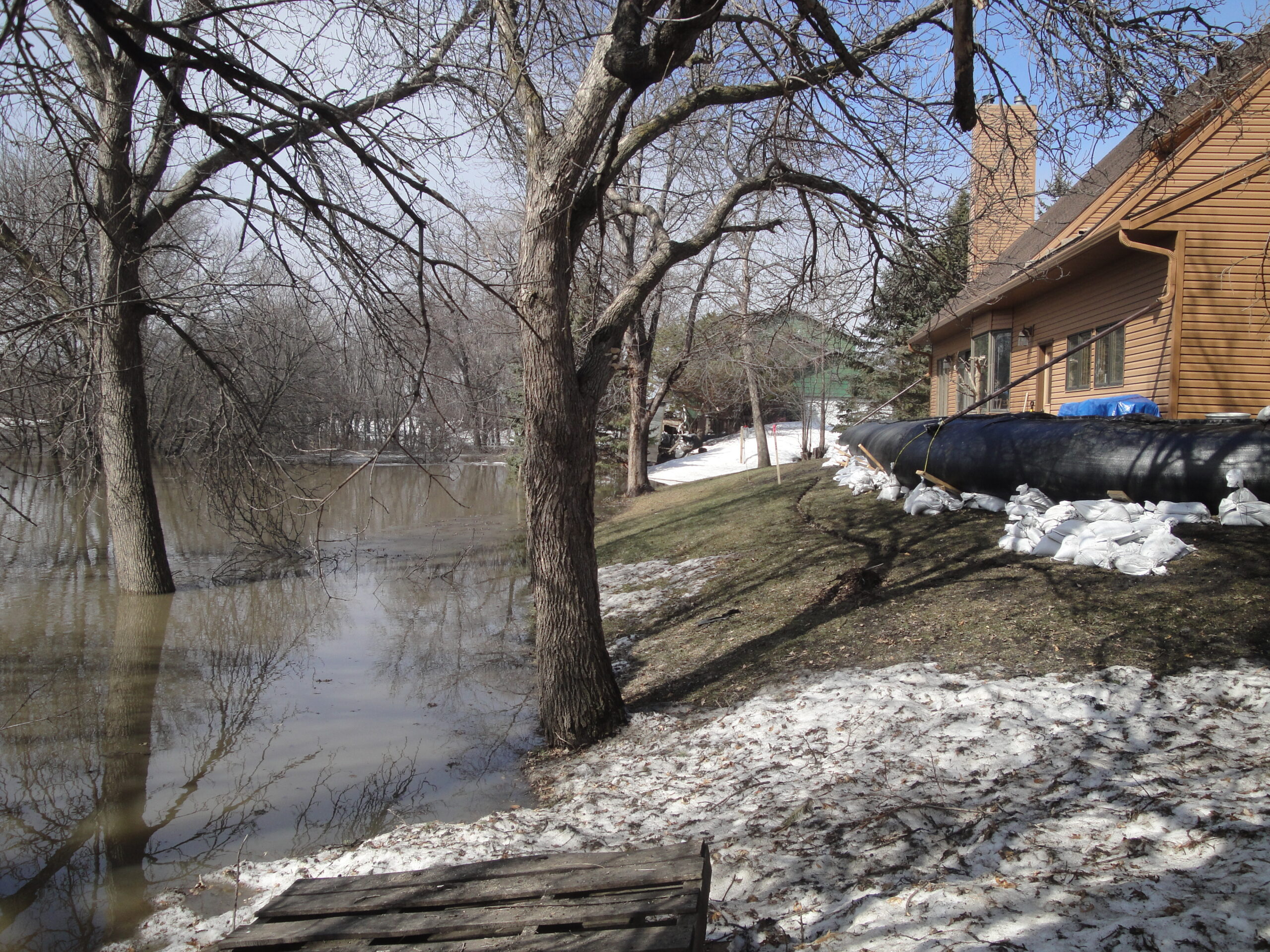 Residential Flood Control Fargo, ND 2011