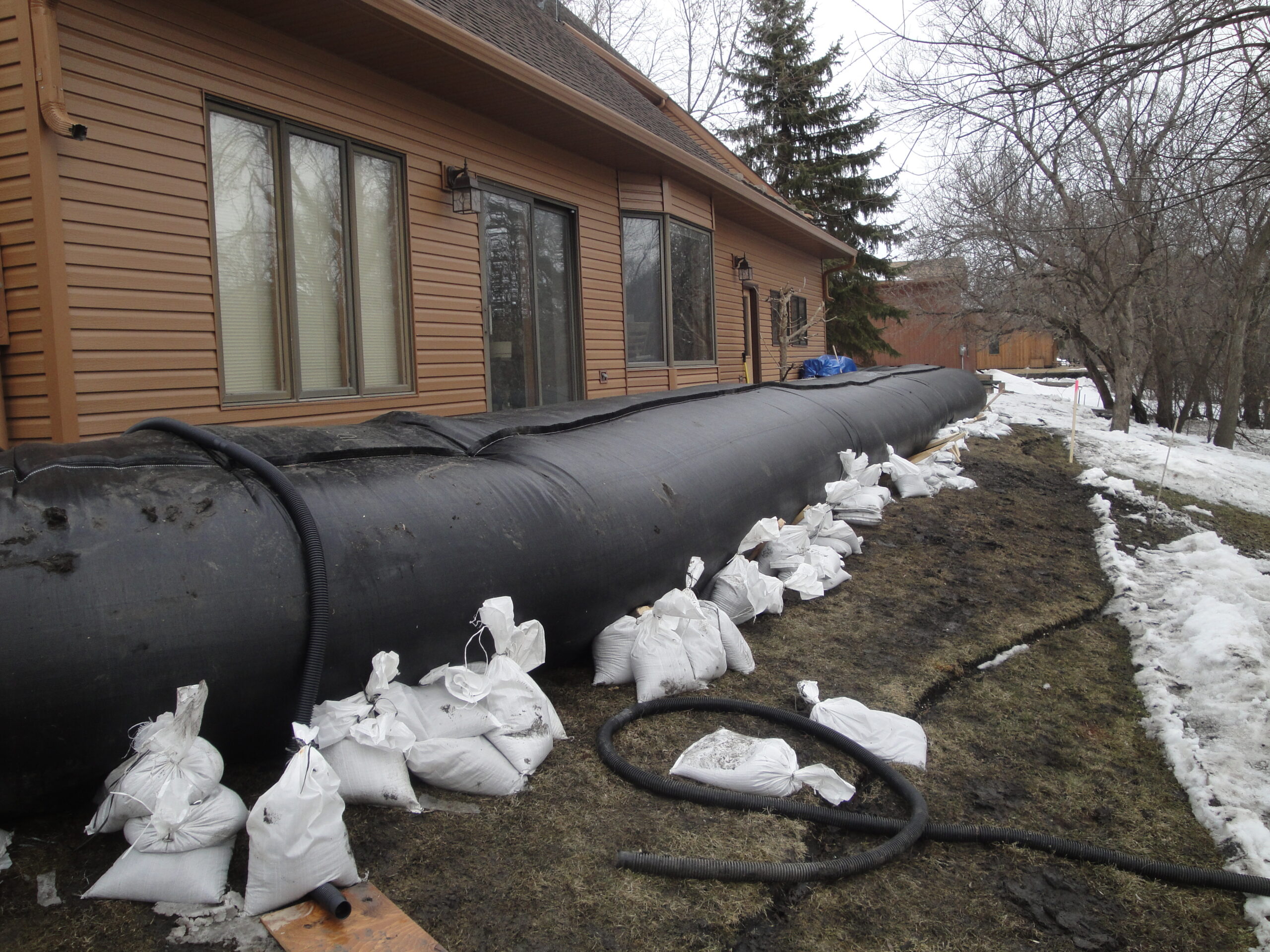 Residential Flood Control Fargo, ND 2011