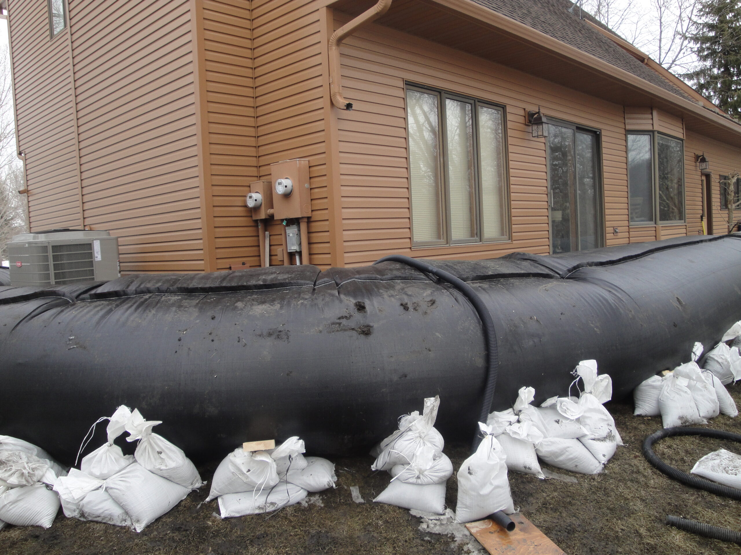 Residential Flood Control Fargo, ND 2011