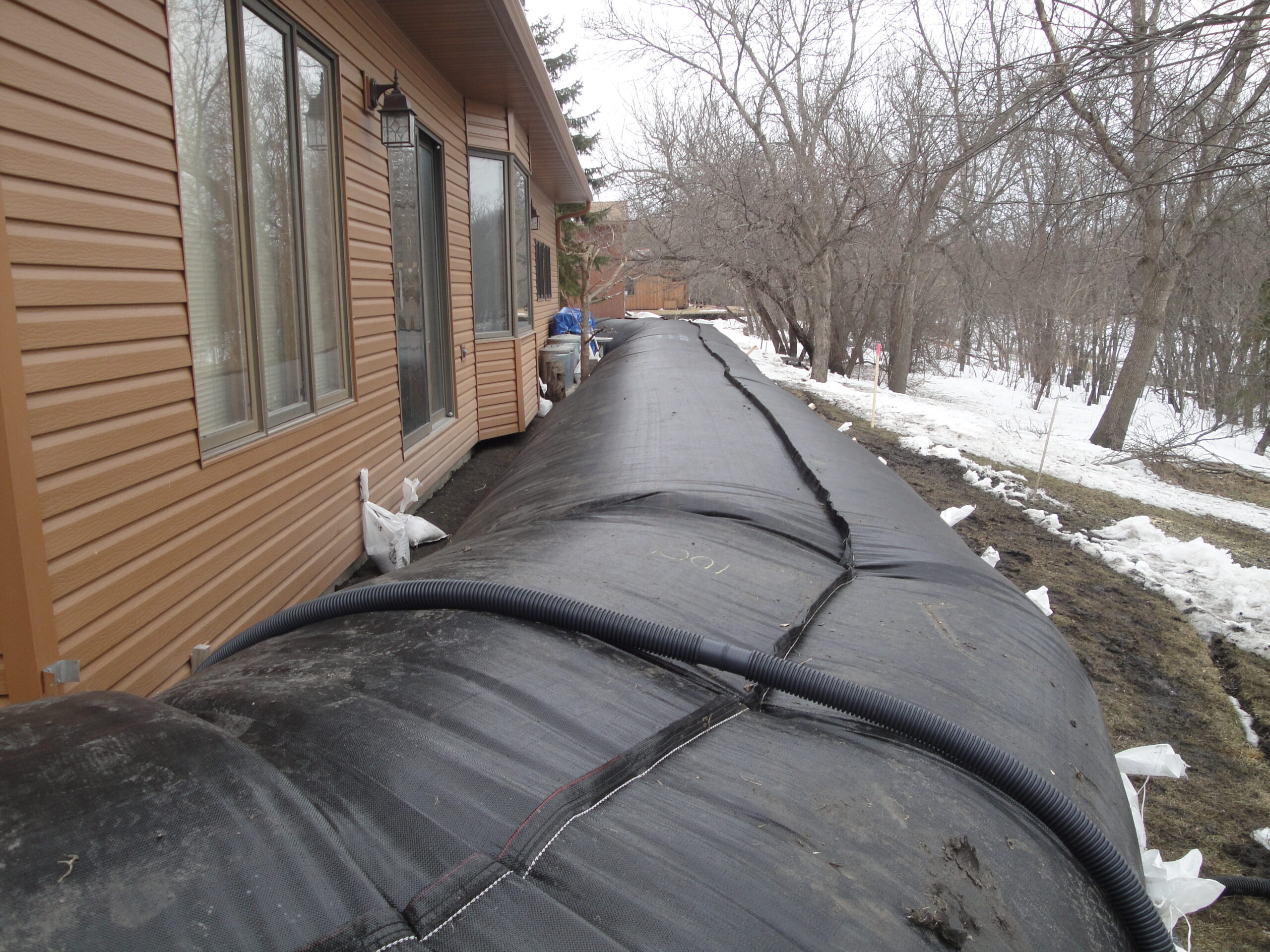 Residential Flood Control Fargo, ND 2011