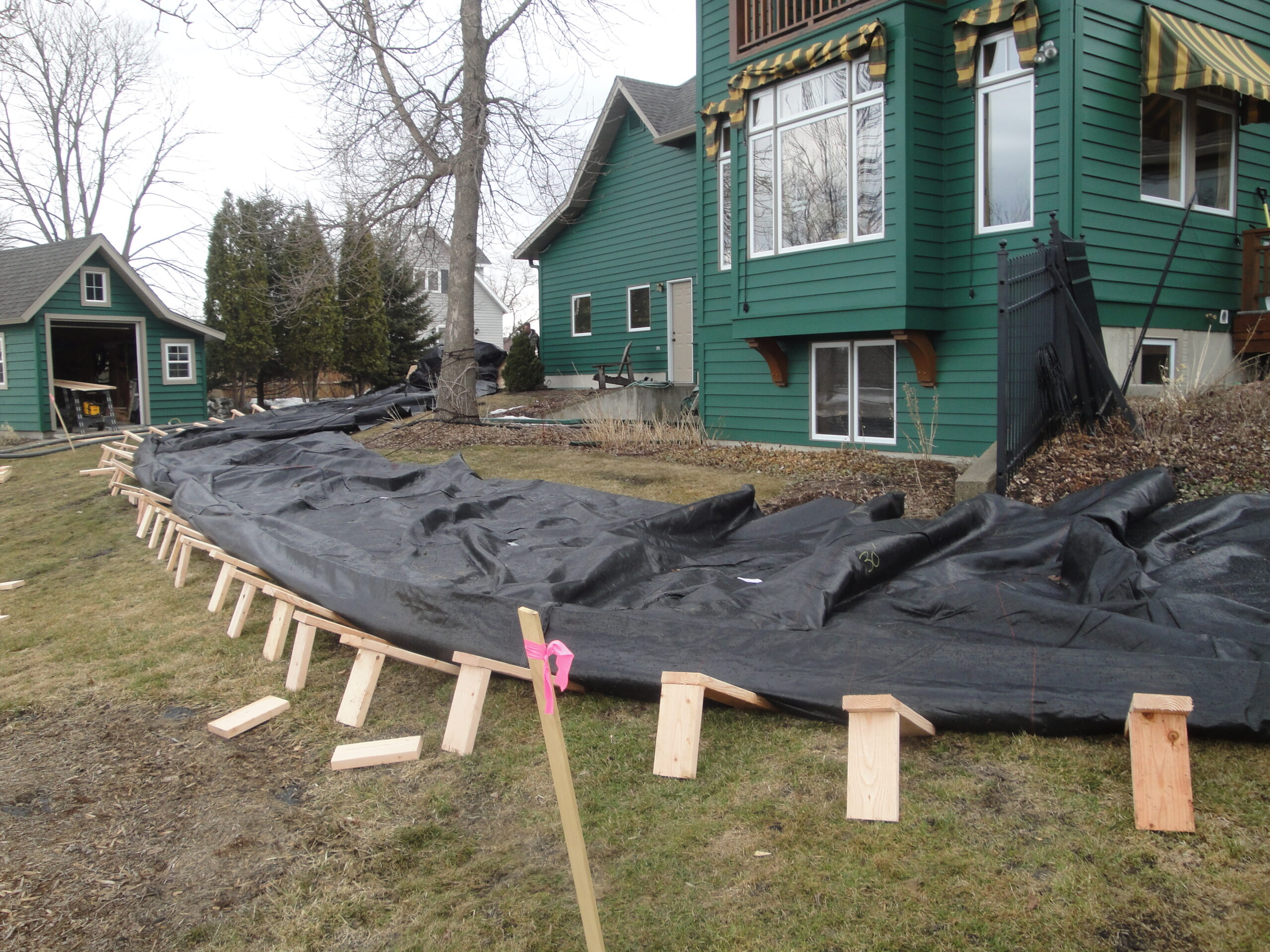 Residential Flood Control, Moorhead, MN 2011