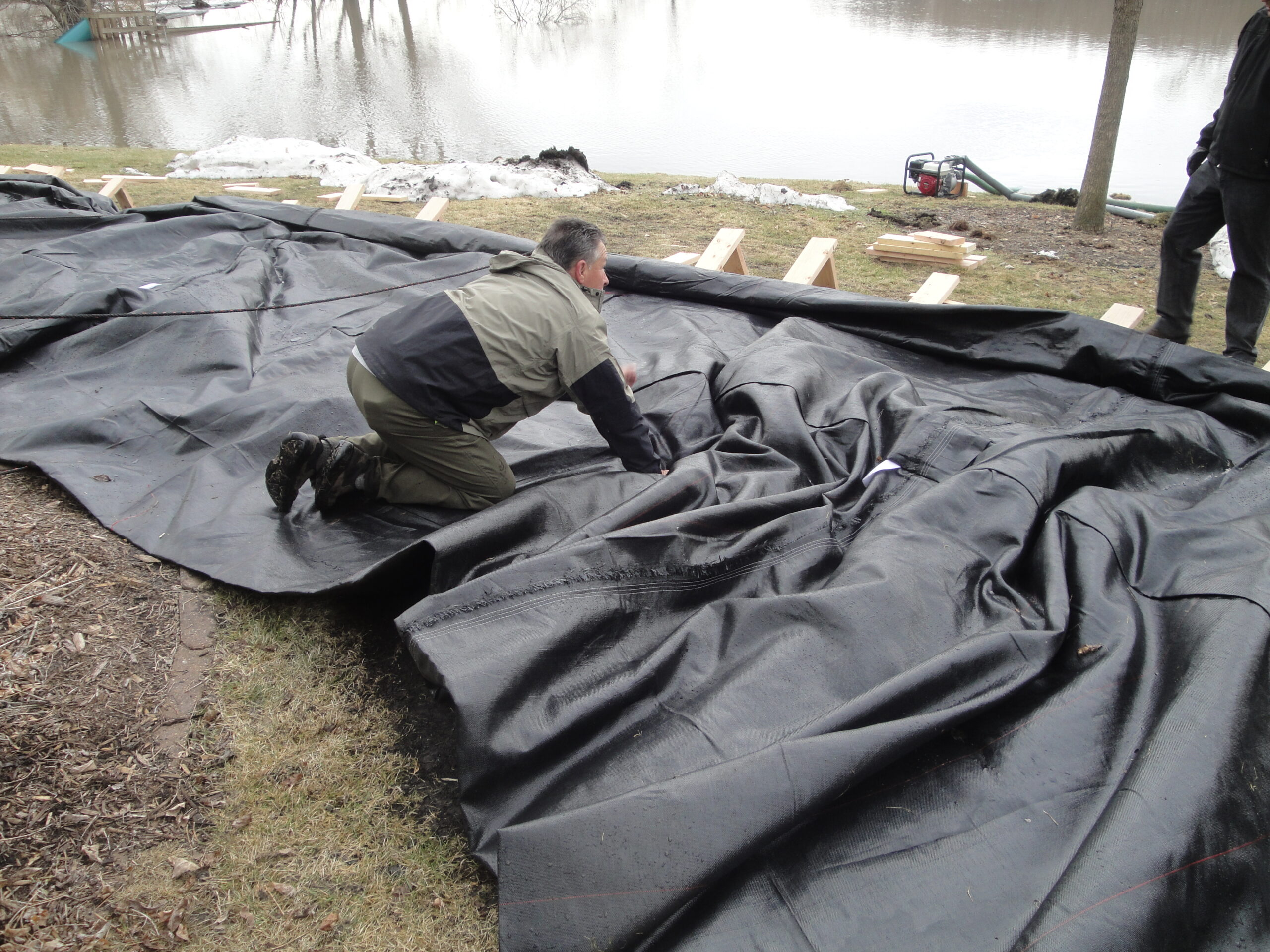 Residential Flood Control, Moorhead, MN 2011