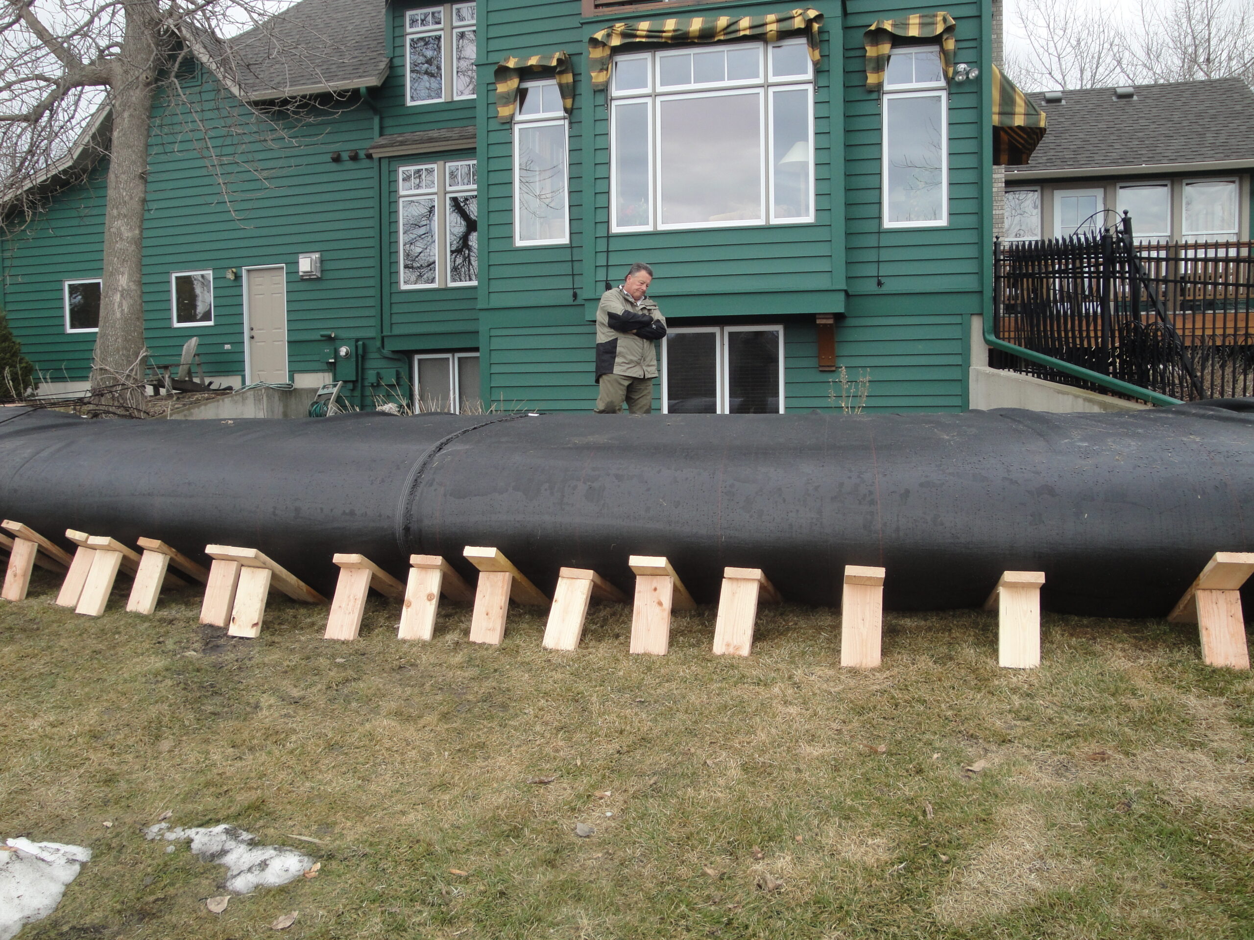 Residential Flood Control, Moorhead, MN 2011