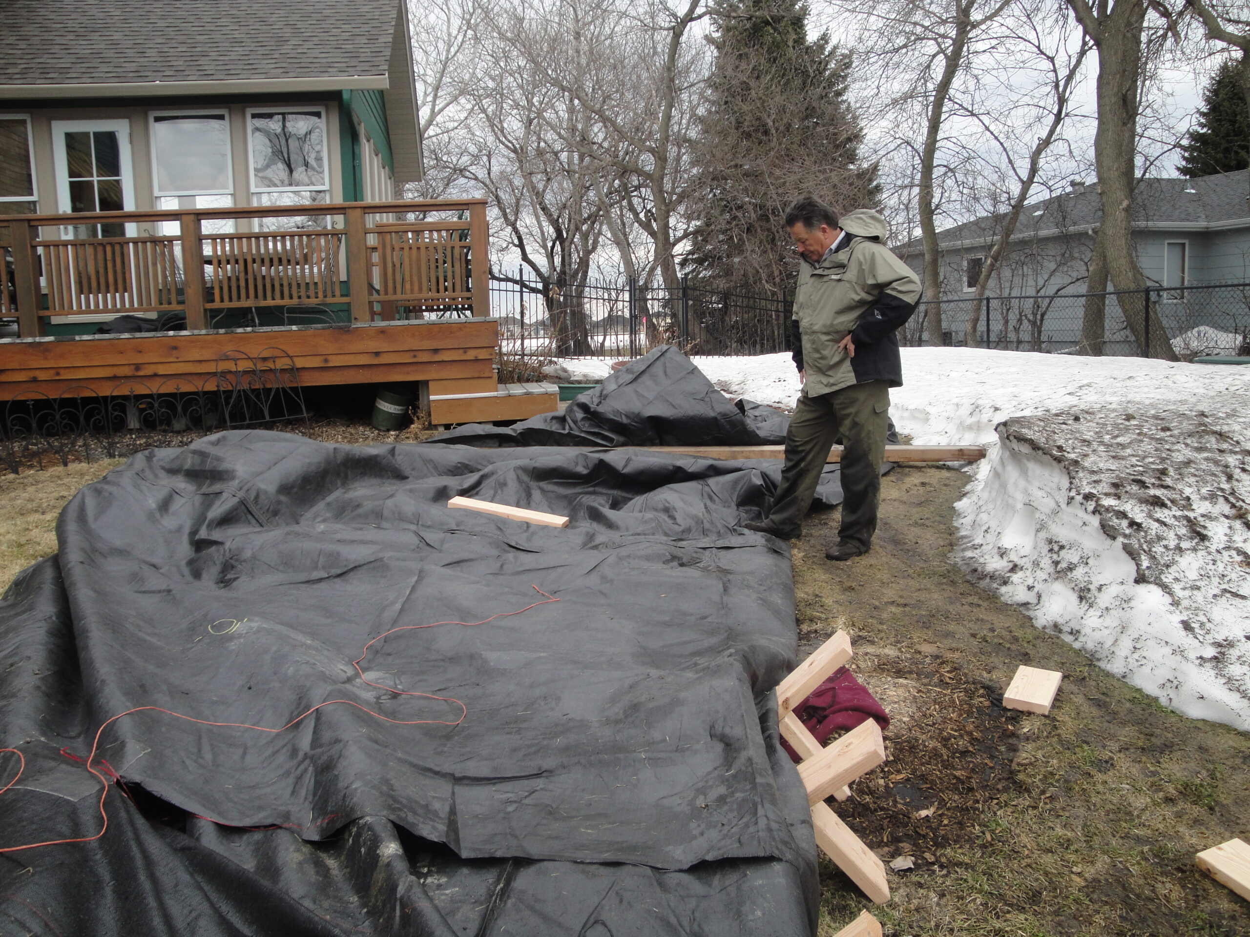 Residential Flood Control, Moorhead, MN 2011