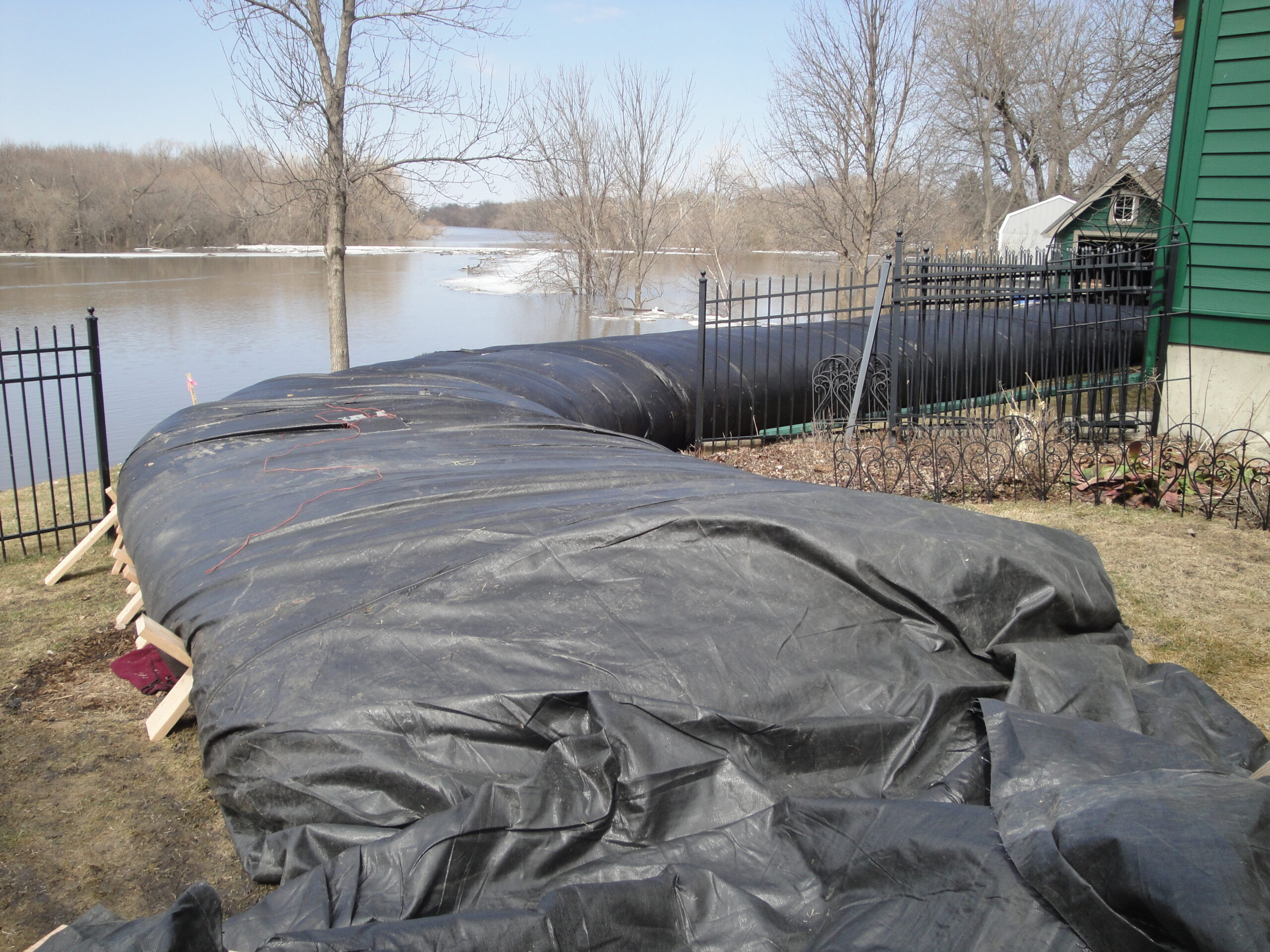 Residential Flood Control, Moorhead, MN 2011