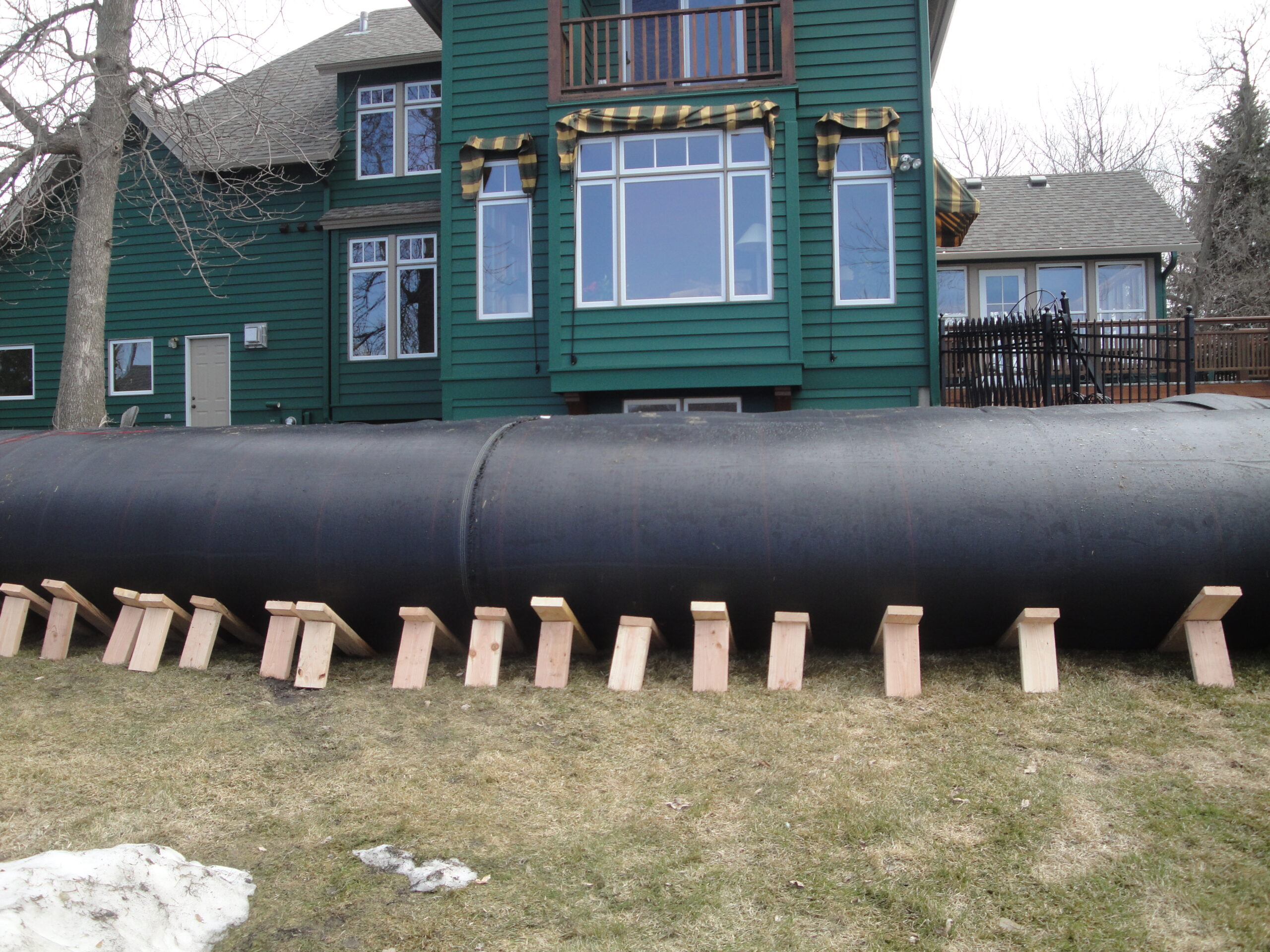 Residential Flood Control, Moorhead, MN 2011