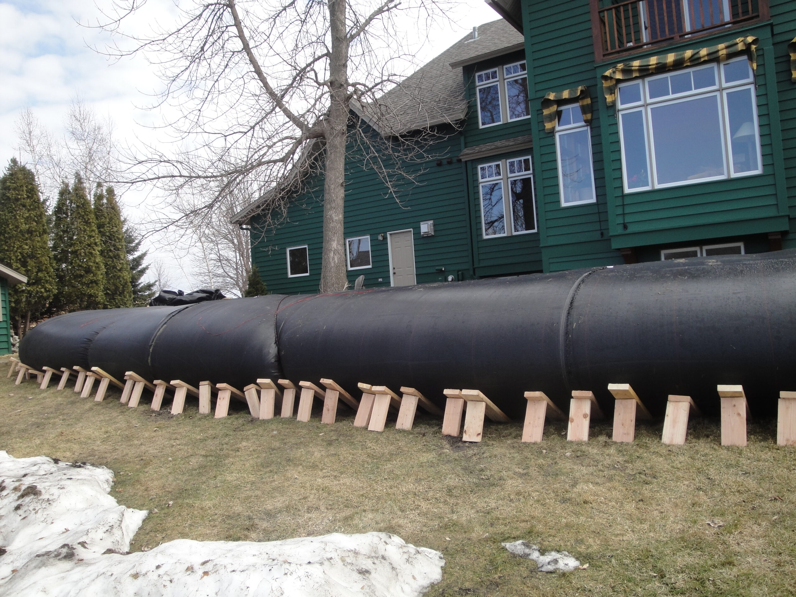 Residential Flood Control, Moorhead, MN 2011