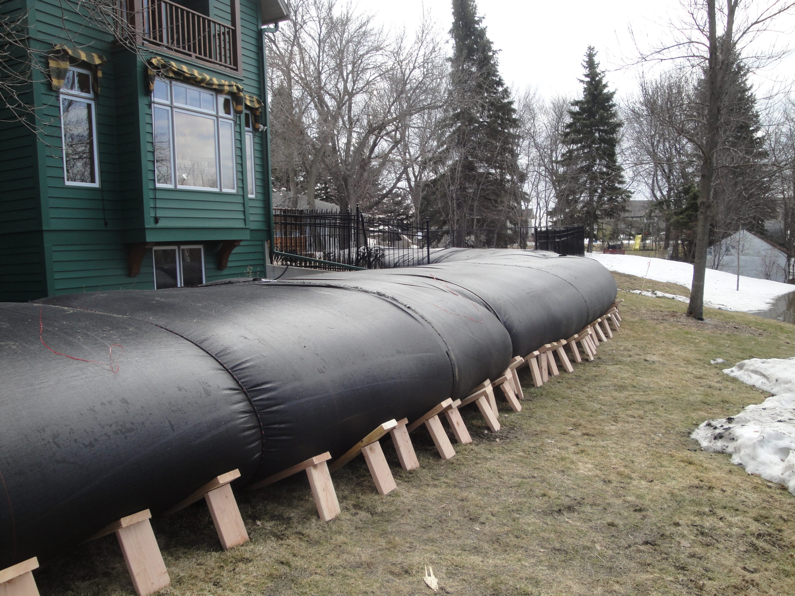 Residential Flood Control, Moorhead, MN 2011