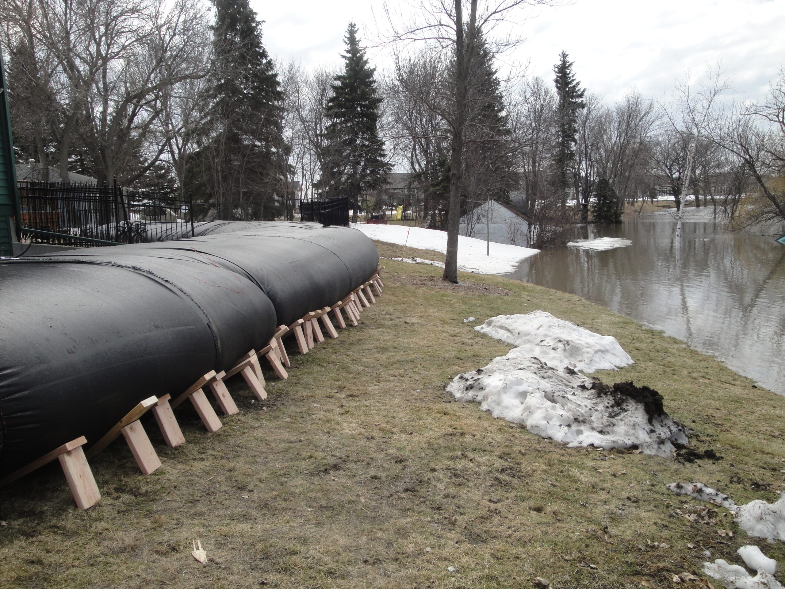 Residential Flood Control, Moorhead, MN 2011